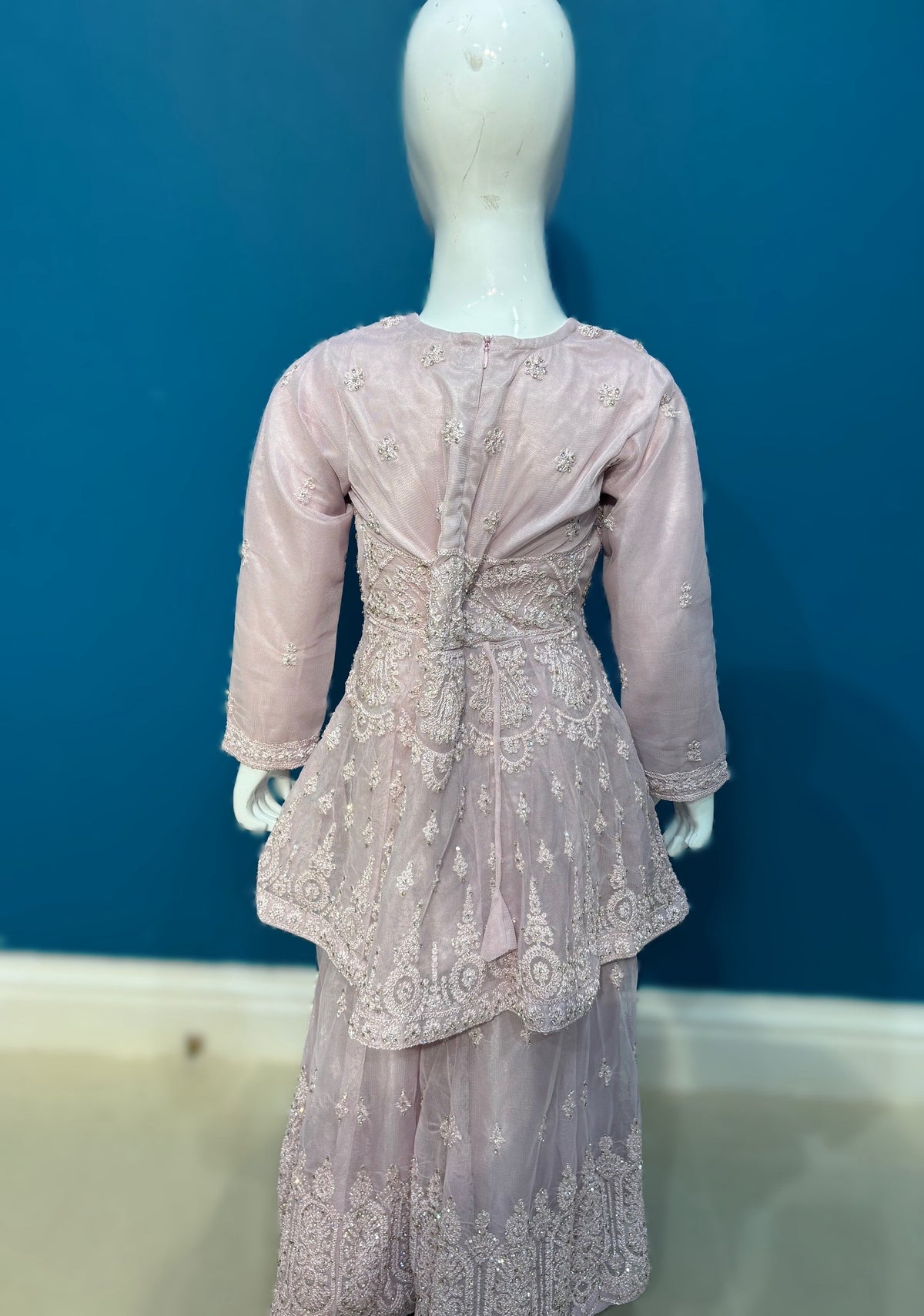 DEVANGI IN BLUSH PINK 3-9YRS KME000C4