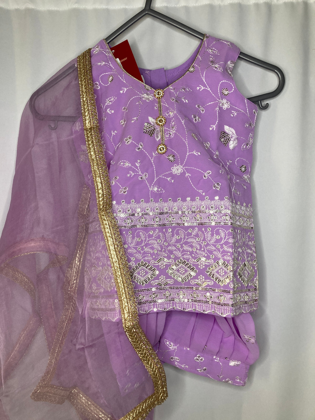 Ayzel umar in lilac 3month - 4yrs BC011C0