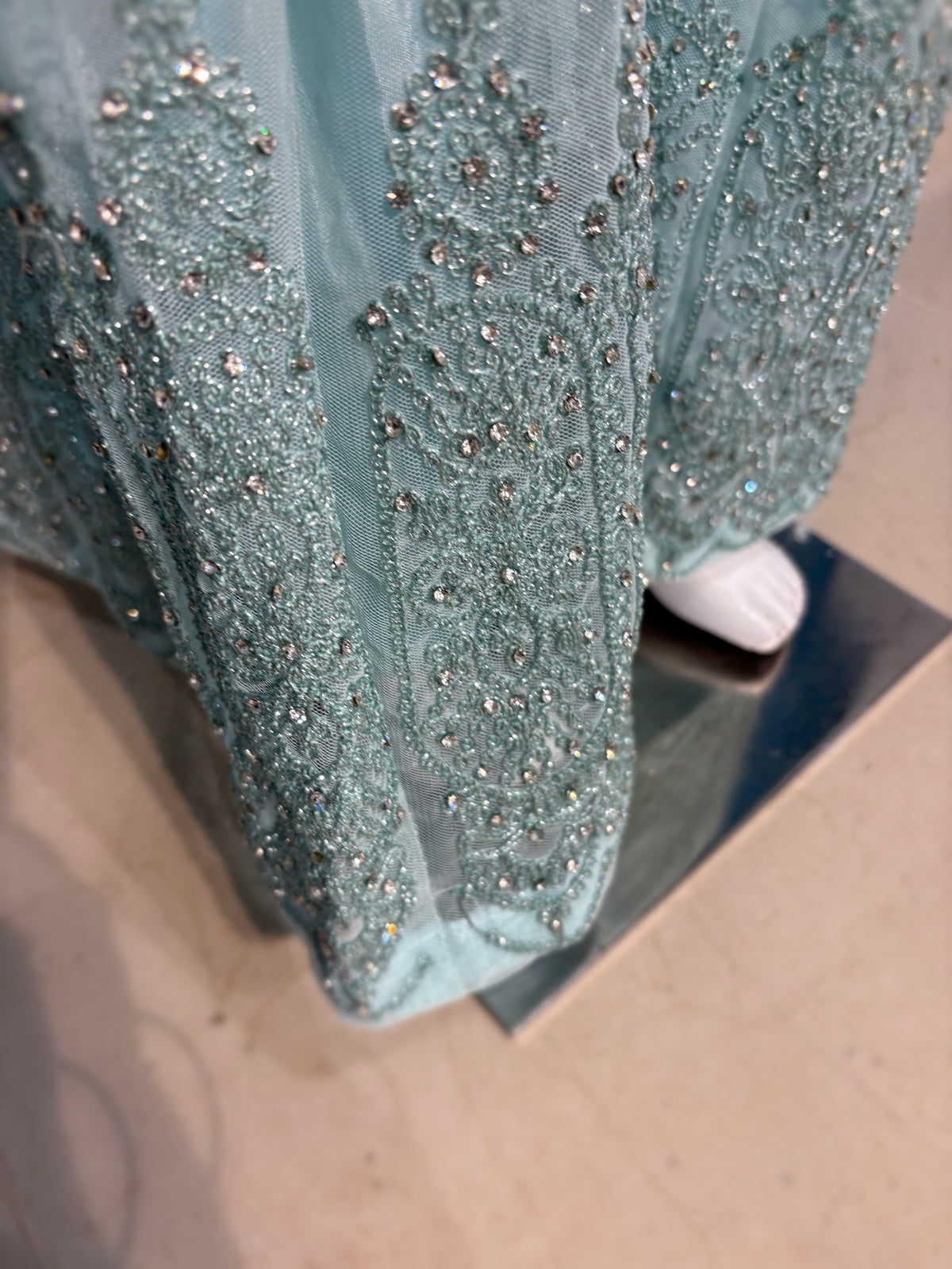 DEVANGI IN ICE BLUE 3-9YRS KME000C1