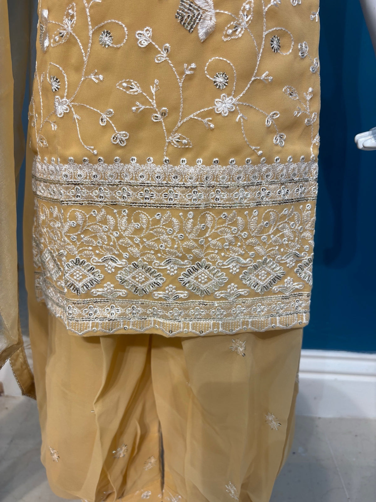 Pehnava in champagne gold 4-9YRS BC011C7